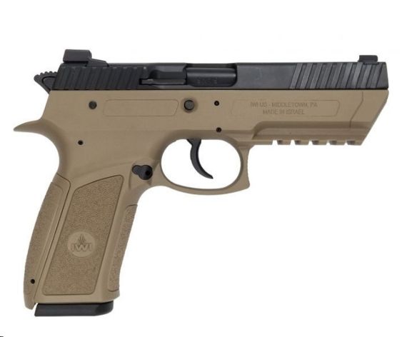 IWI JERICHO 941 Enhanced Pistol- 9mm Luger 4.4" Barrel 2-17RD FDE Poly *Full Size*