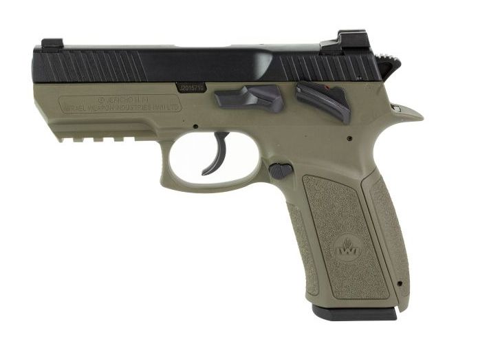 IWI JERICHO 941 Enhanced Pistol- 9mm Luger 3.8" Barrel 2-17RD OD Poly *Mid-Size*