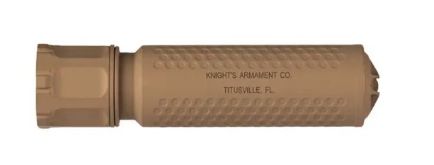 Knights Armament 5.56 CRS-2 Suppressor Fde With QDC Flash Hider