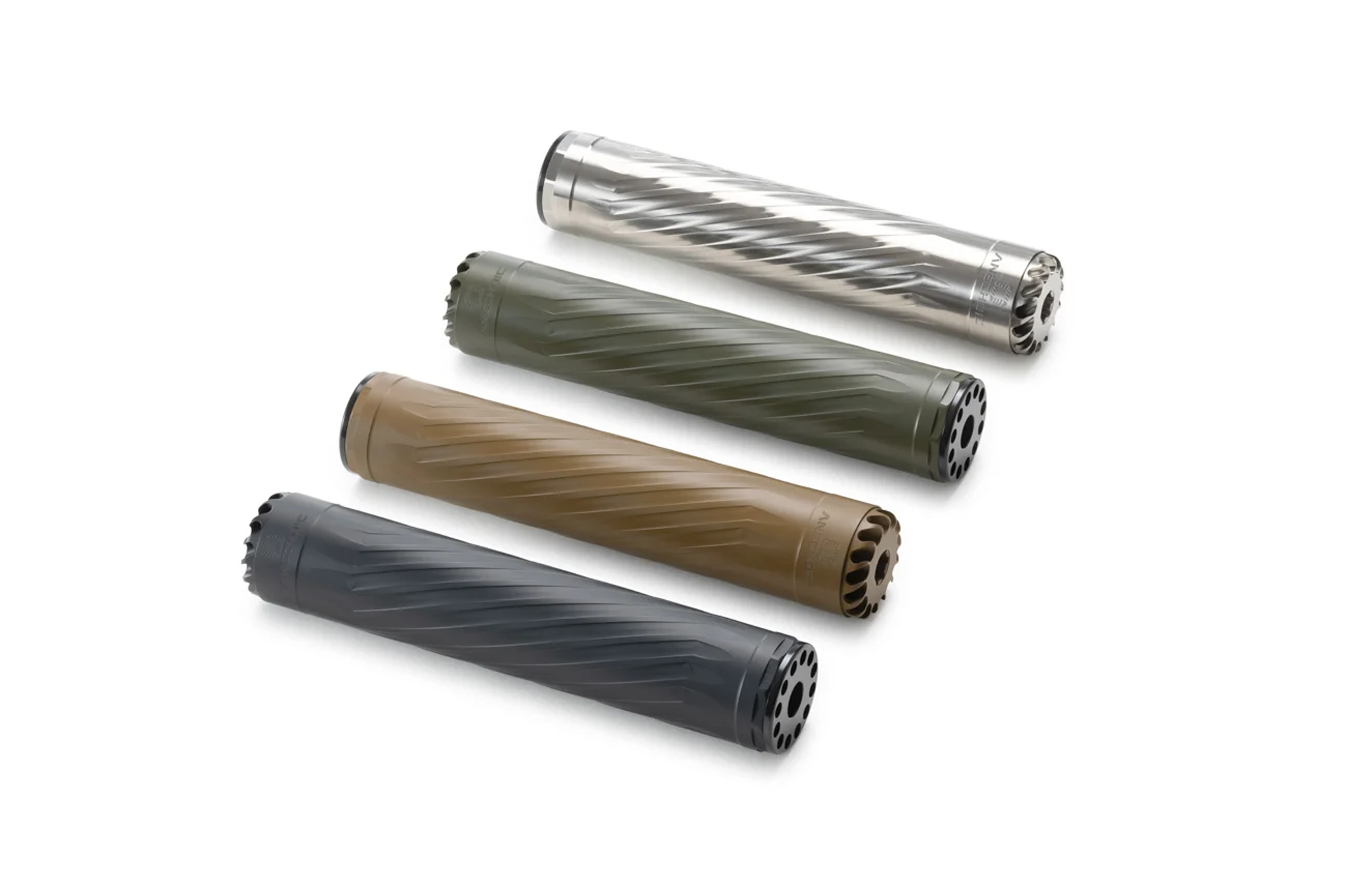 Anechoic AnechoX 35L Full-Length .35 Cal Titanium Suppressor