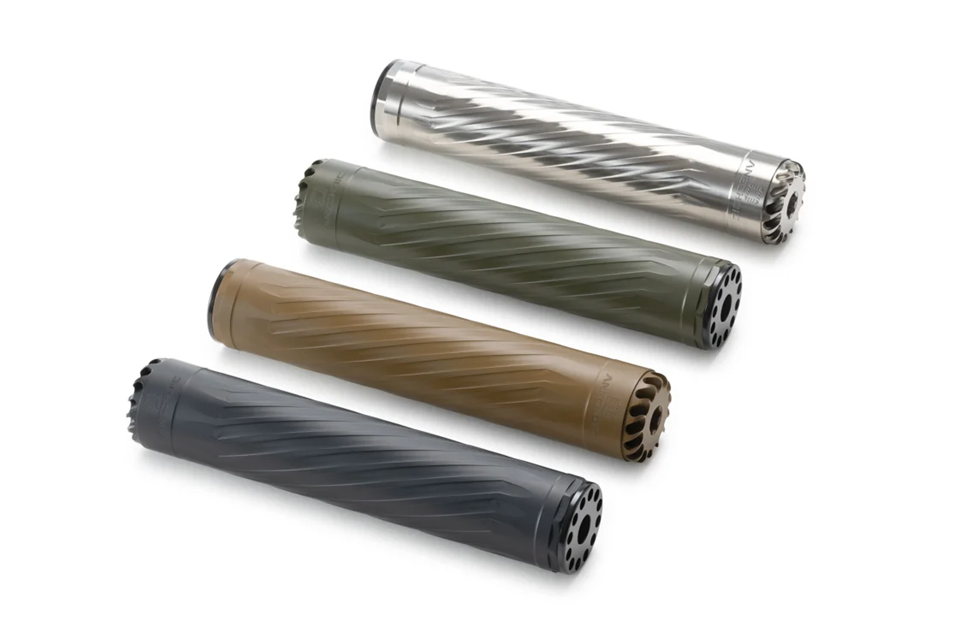 Anechoic AnechoX 45L Full-Length .45 Cal Titanium Suppressor
