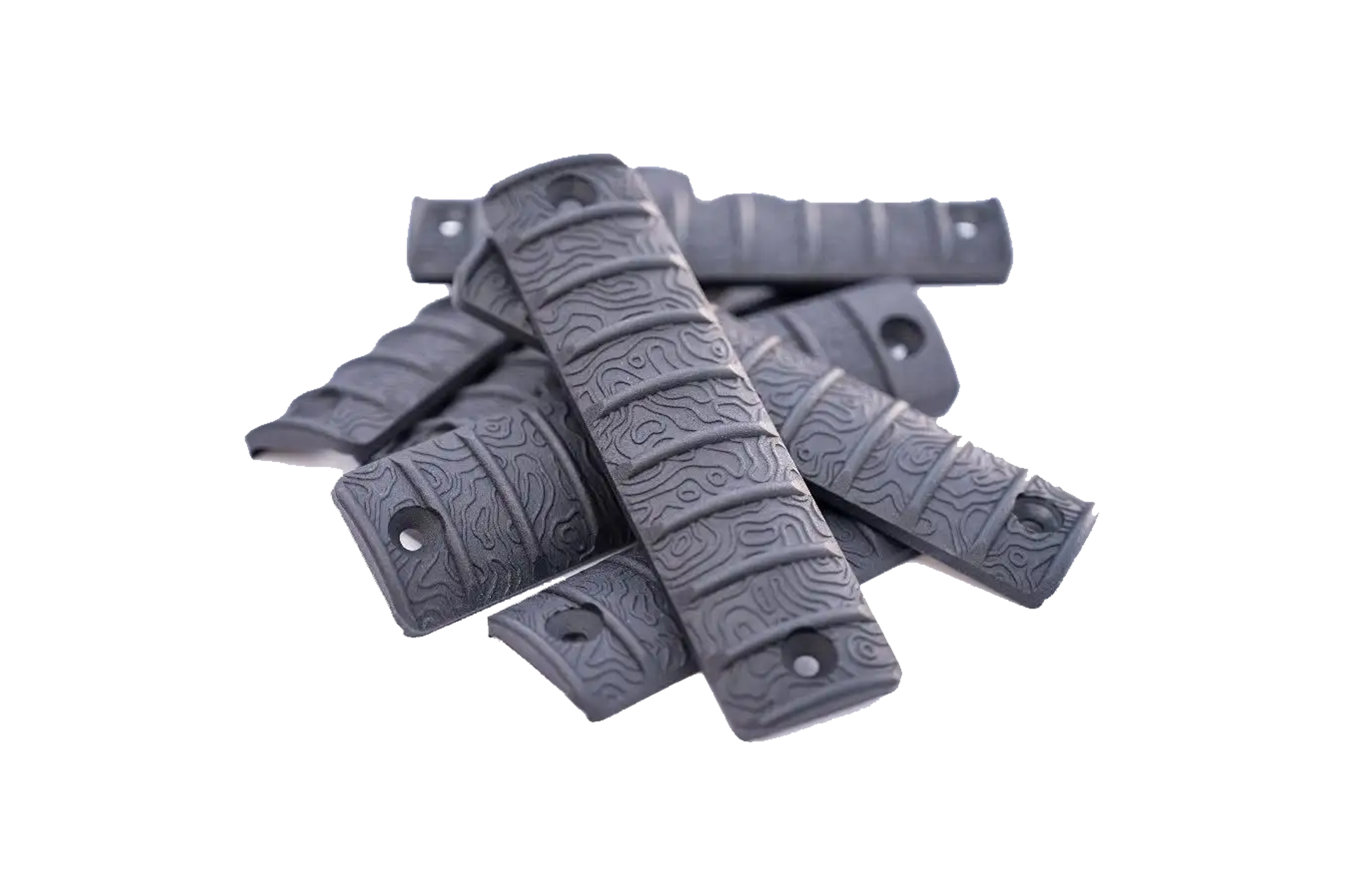 DayDream Defense Topo Ribbed M-LOK Rail Panel - 3 Pack