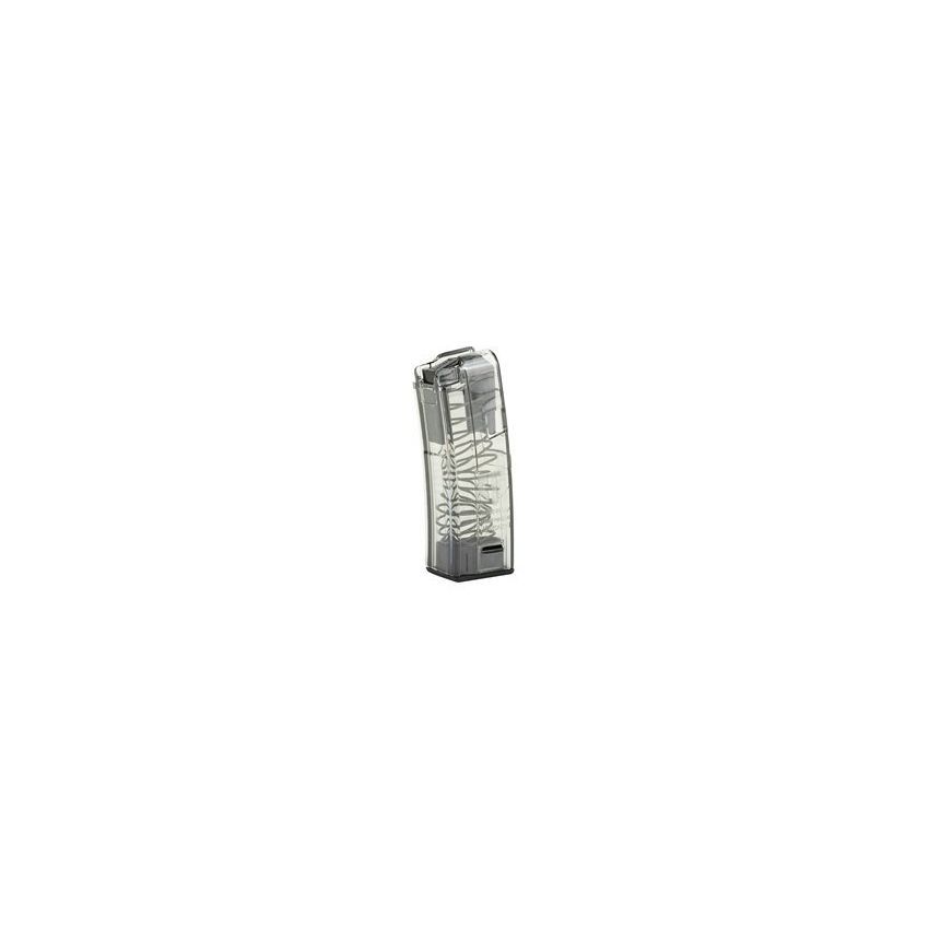 Elite Tactical Systems Group, Magazine, 9MM, 10 Rounds, Fits H&K MP5, Polymer, Clear