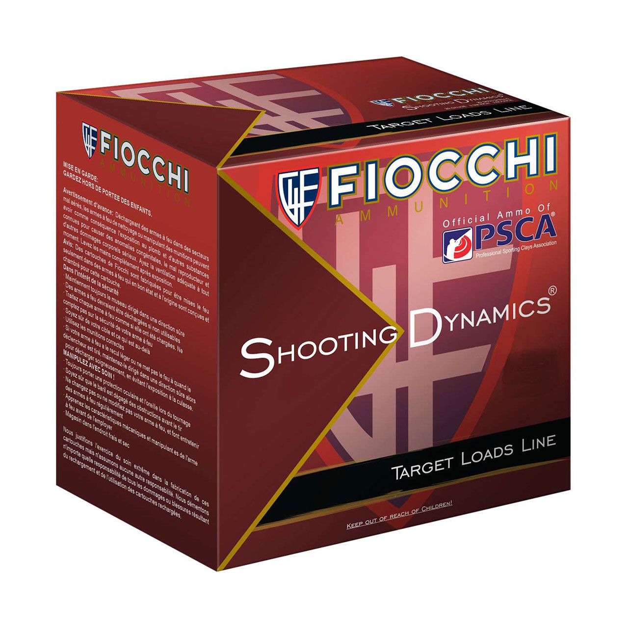 Fiocchi 12SD78H75 Shooting Dynamics Target 12 Gauge 2.75" 7/8 oz 1350 fps 7.5 Shot Shotgun Ammo - 25 Rounds