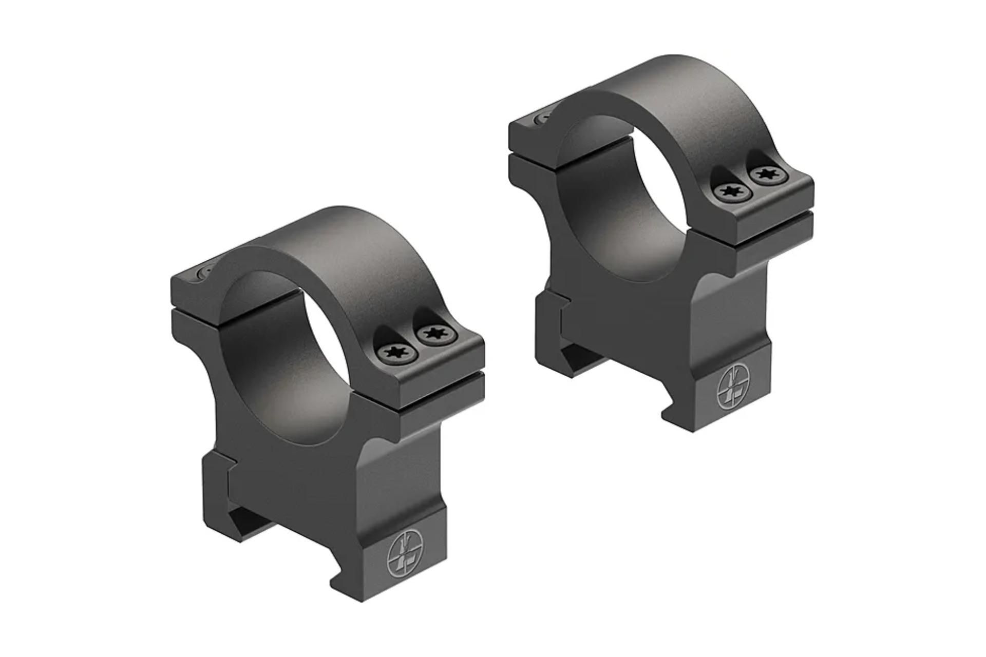 Leupold 180945 Open Range Cross-Slot Rings 1" High Matte