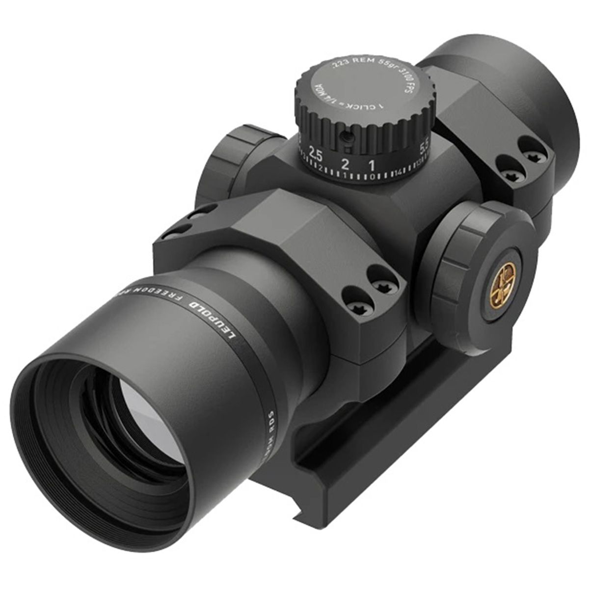 Leupold 180093 Freedom RDS (34mm) Red Dot 223 BDC 1.0 MOA Dot w/Mount