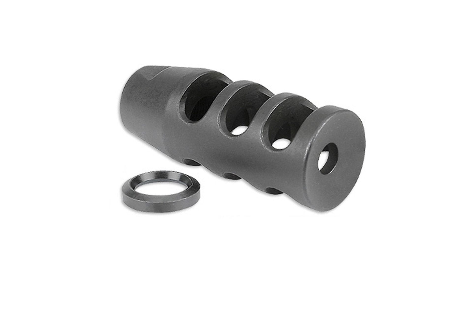 Midwest Industries 2.5" Three Port Muzzle Brake - 1/2-28