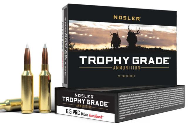 Nosler 43457 Ballistic Tip 6.5 PRC 140 gr 2900 fps Spitzer Boat-Tail (SBT) Rifle Ammo - 10 Rounds