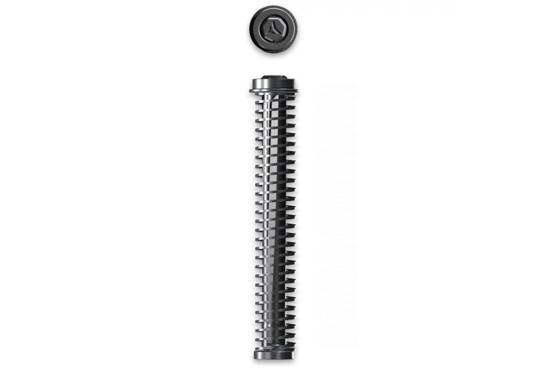 Radian COMPRESSOR - Guide Rod - For Glock 19/19X/G45 - 3 Springs - Black