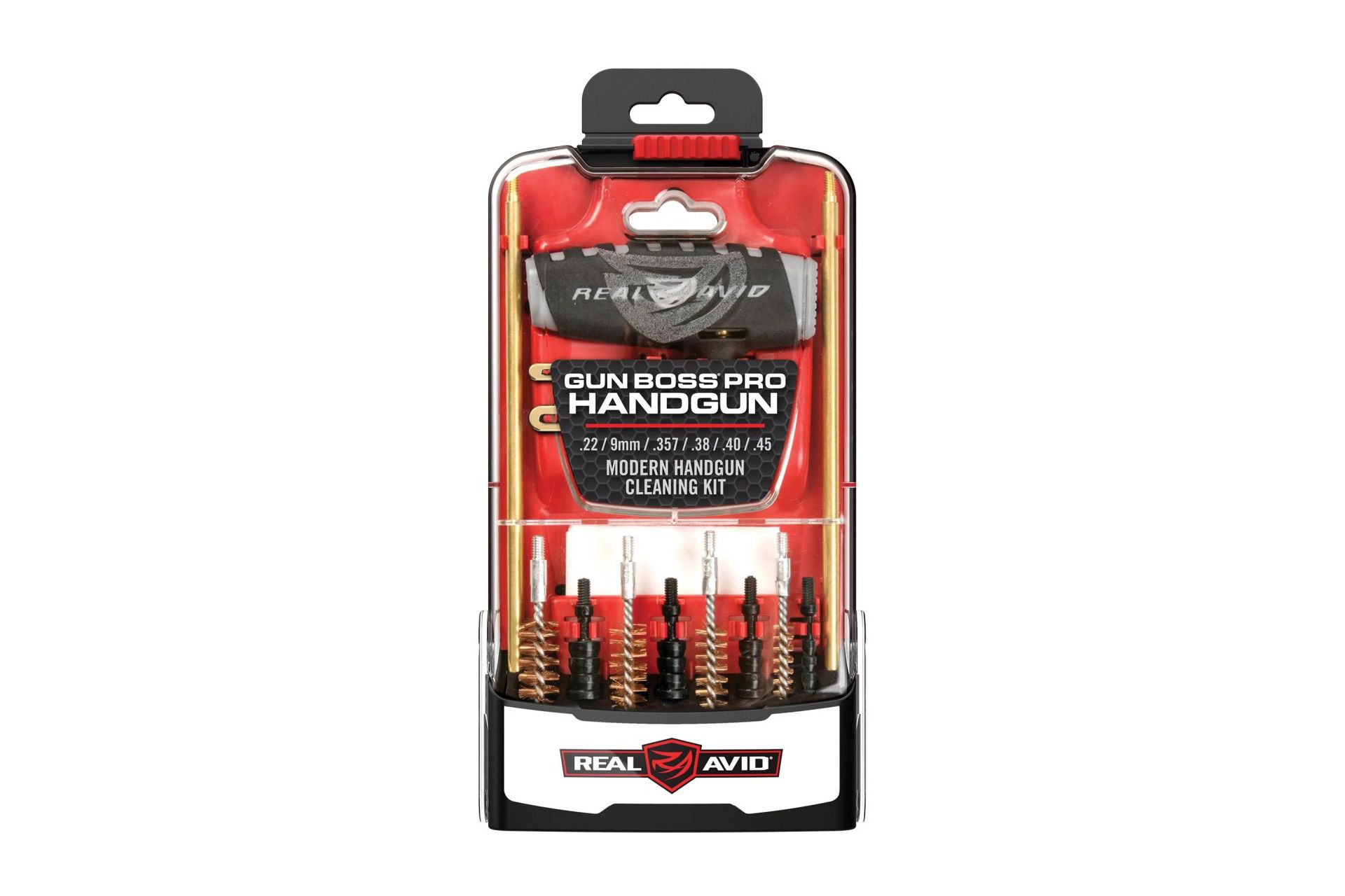 Real Avid AVGBPROP Gun Boss Pro - Handgun Cleaning Kit AVGBPRO-P