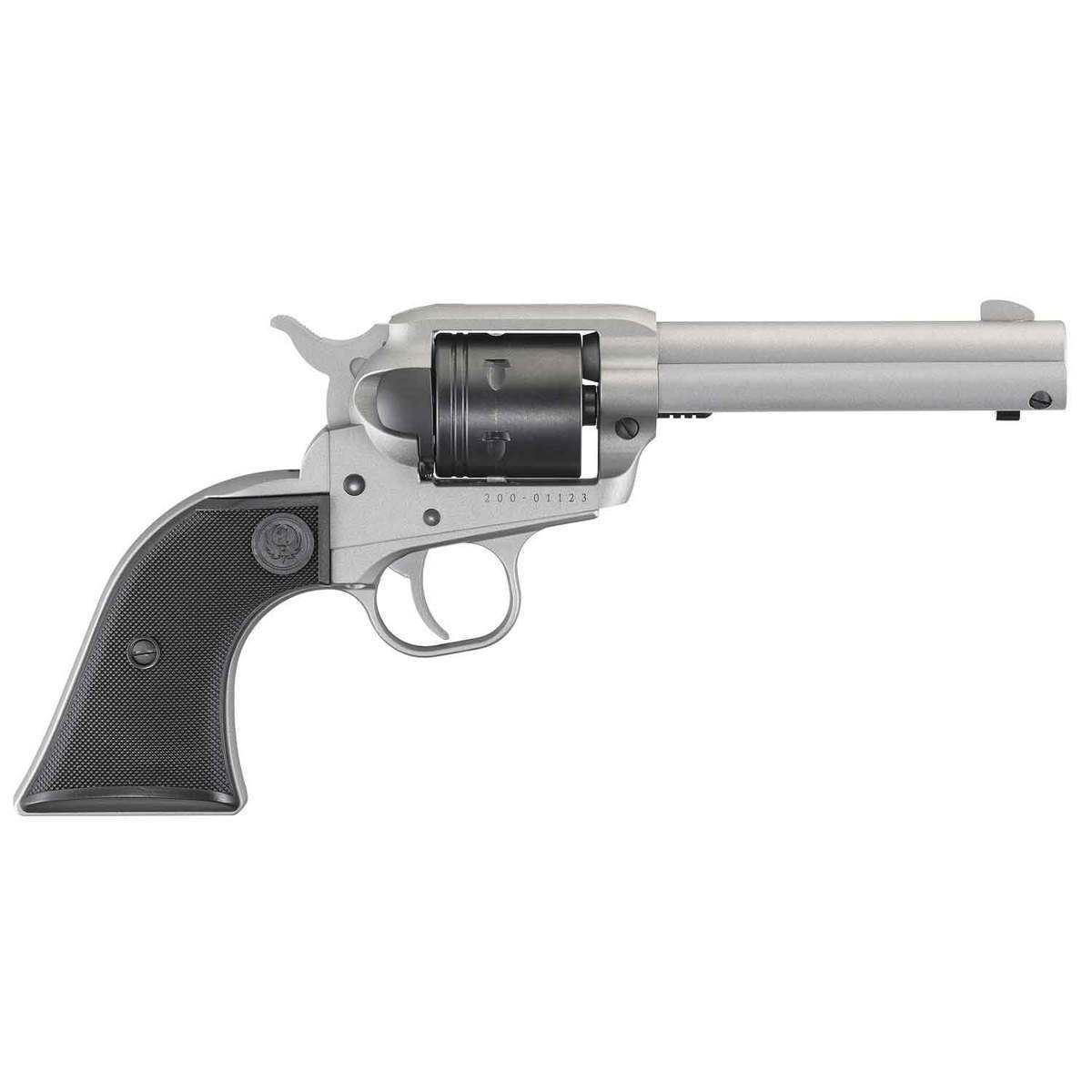Ruger Wrangler 22LR 4.62" Revolver 6Rd - Silver