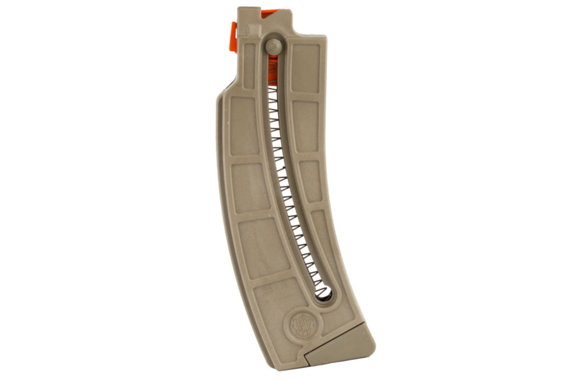 Smith & Wesson 199290000 M&P 15-22 25rd 22 LR Magazine Fits S&W M&P15-22 Flat Dark Earth