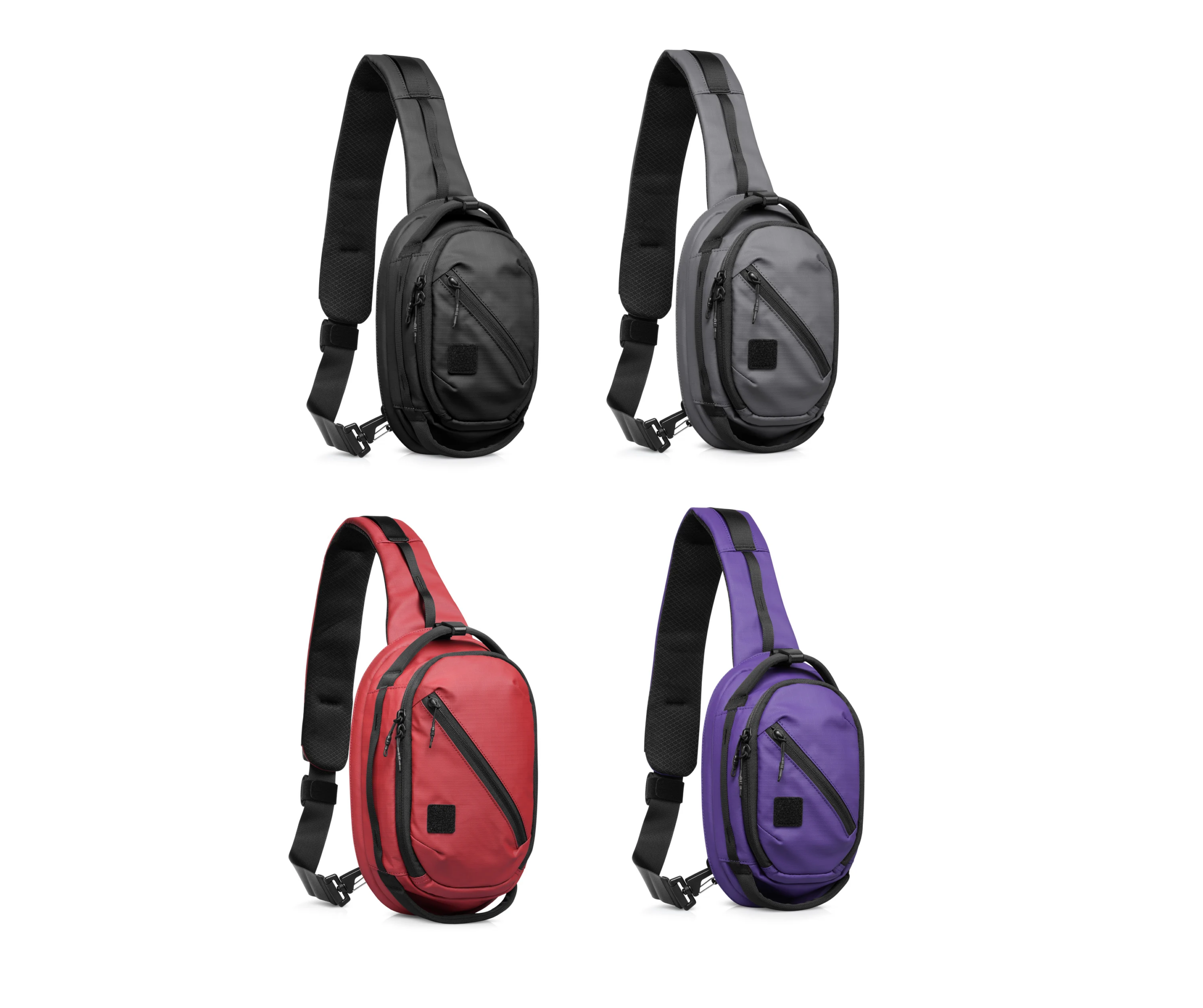 Savior Equipment EDC CCW Small Sling Bag 25x16", w/ R.I.P Rapid Incognito Protection, 3L