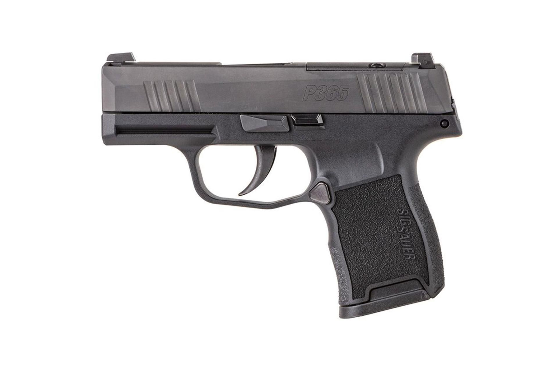 Sig P365 3.1" 380ACP 10Rd Sub-Compact Semi-Auto Pistol - Black