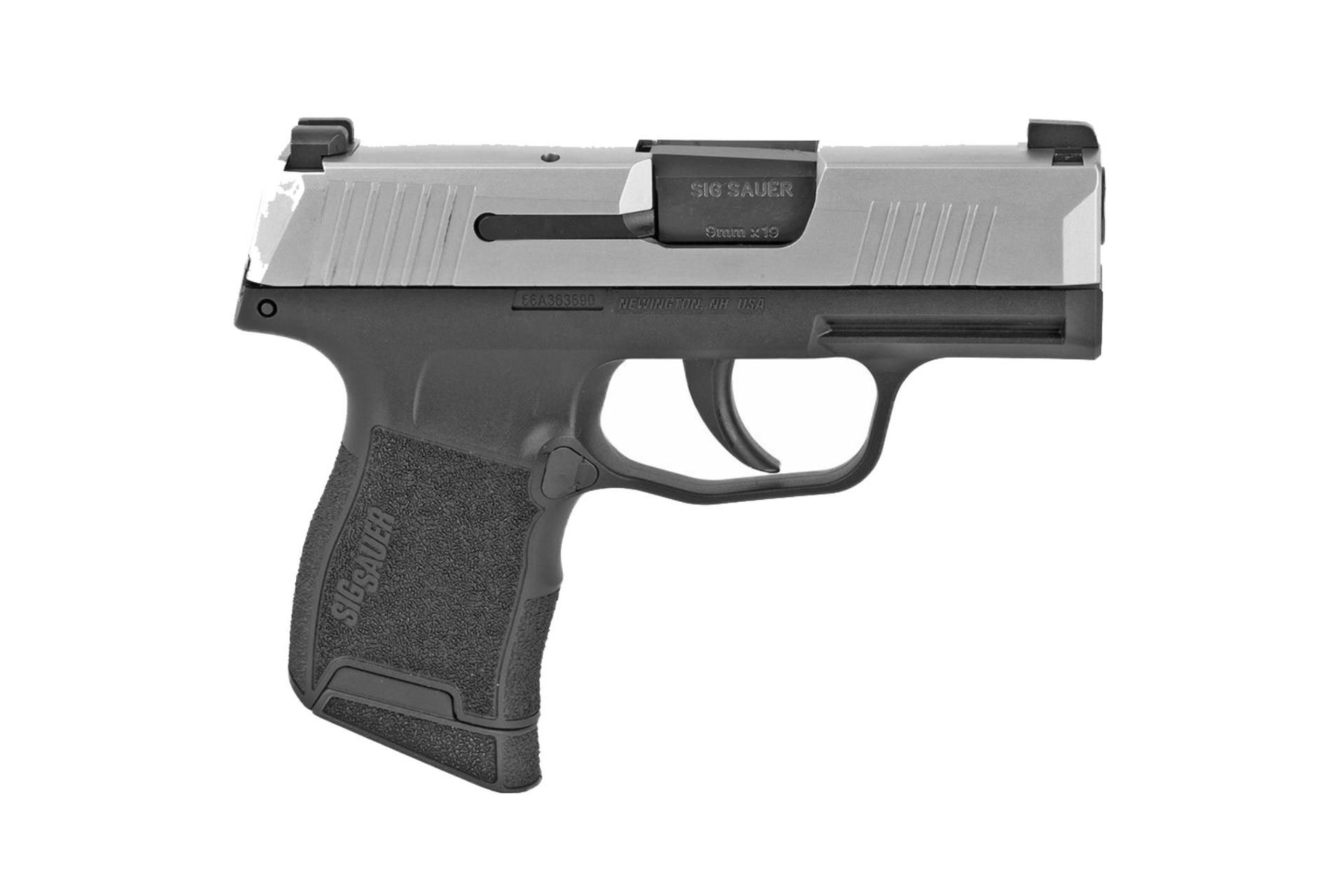 Sig P365 3.1" 9mm 10Rd Compact Semi-Auto Pistol - Black