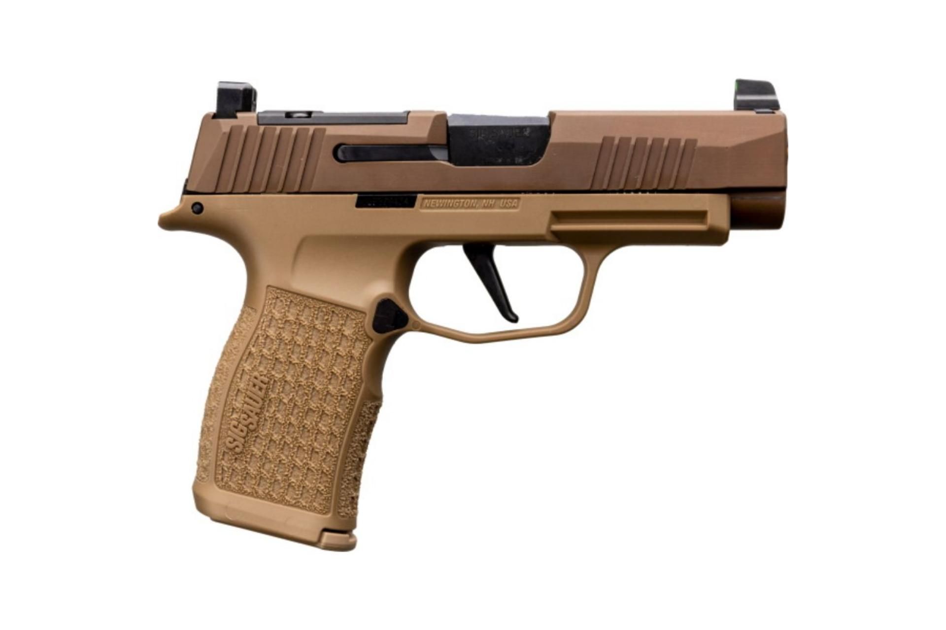 Sig Sauer LE P365XL 3.7" 9mm 12Rd Compact Semi-Auto Pistol - Coyote