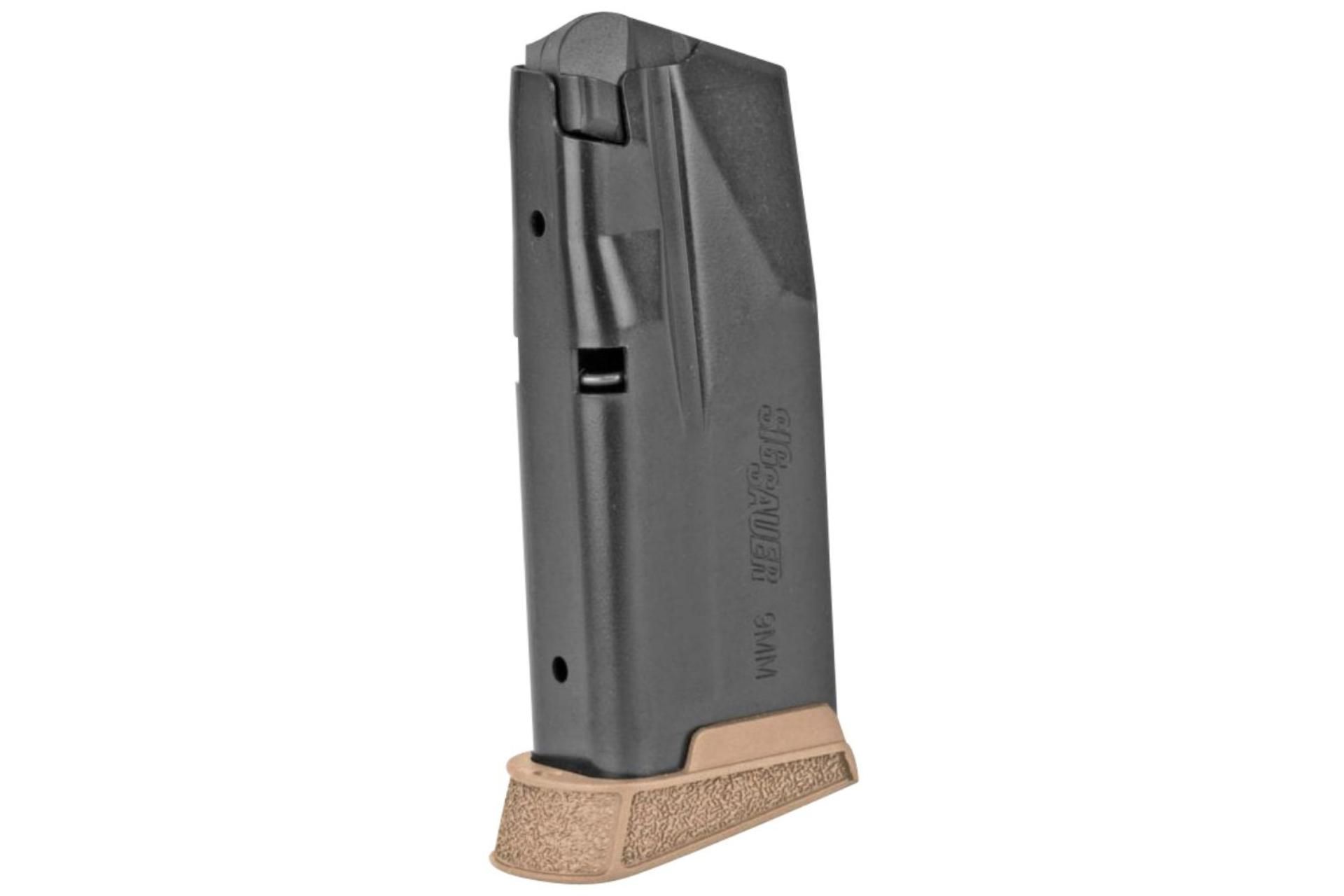 Sig Sauer MAG-365-9-10X-COY P365 10rd 9mm Luger For Sig P365 Micro Compact Black/Coyote Steel