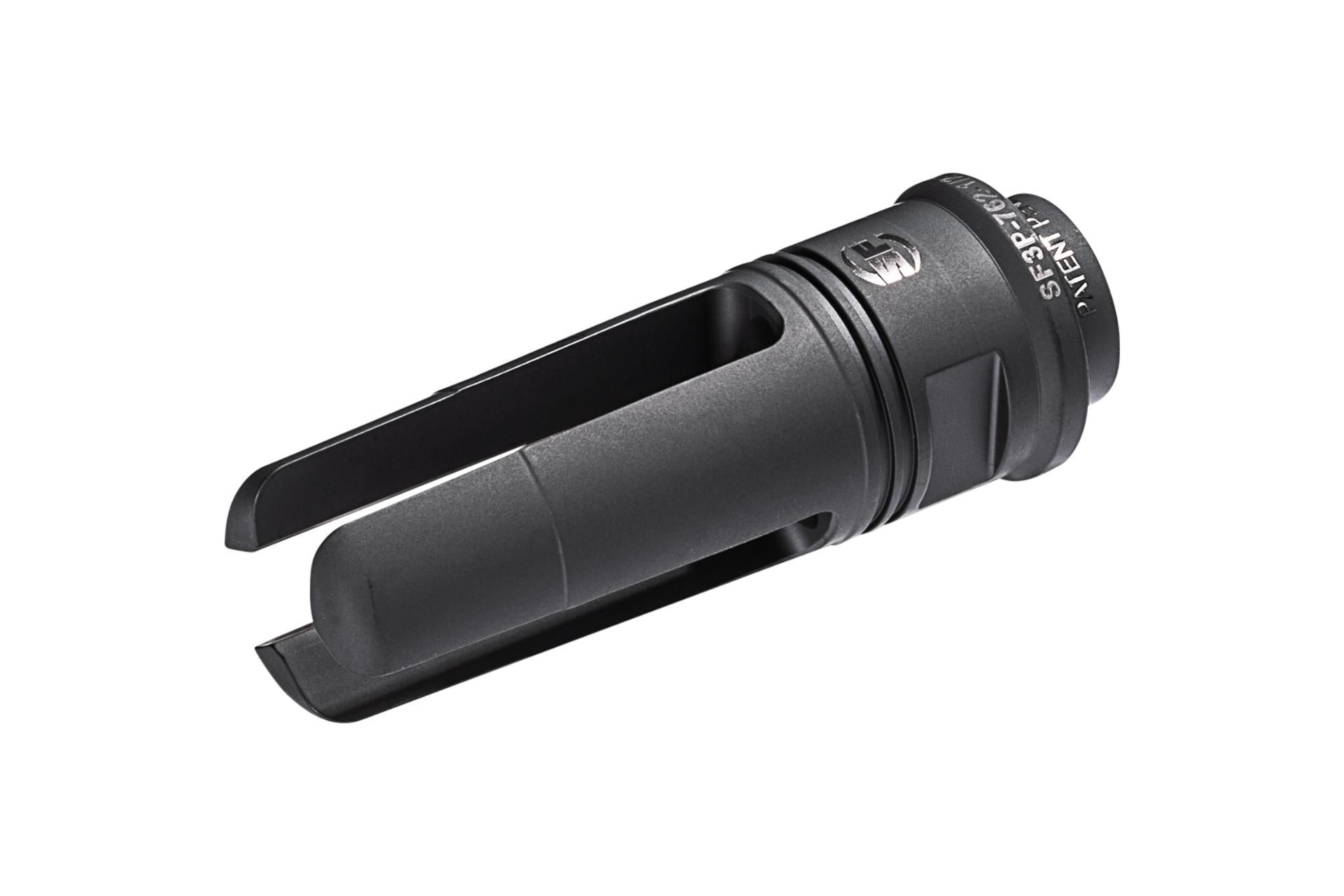Surefire SOCOM Flash Hider/Suppressor Adapter Three Prong 762 5/8X24 - Black DLC