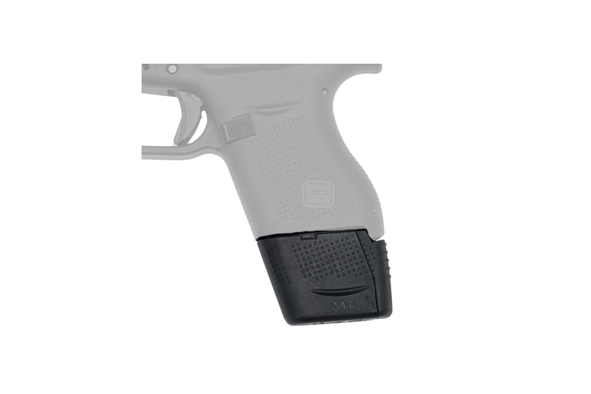 Xtech Tactical For Glock 43 6rd to 9rd Magazine & Grip Extension Kit