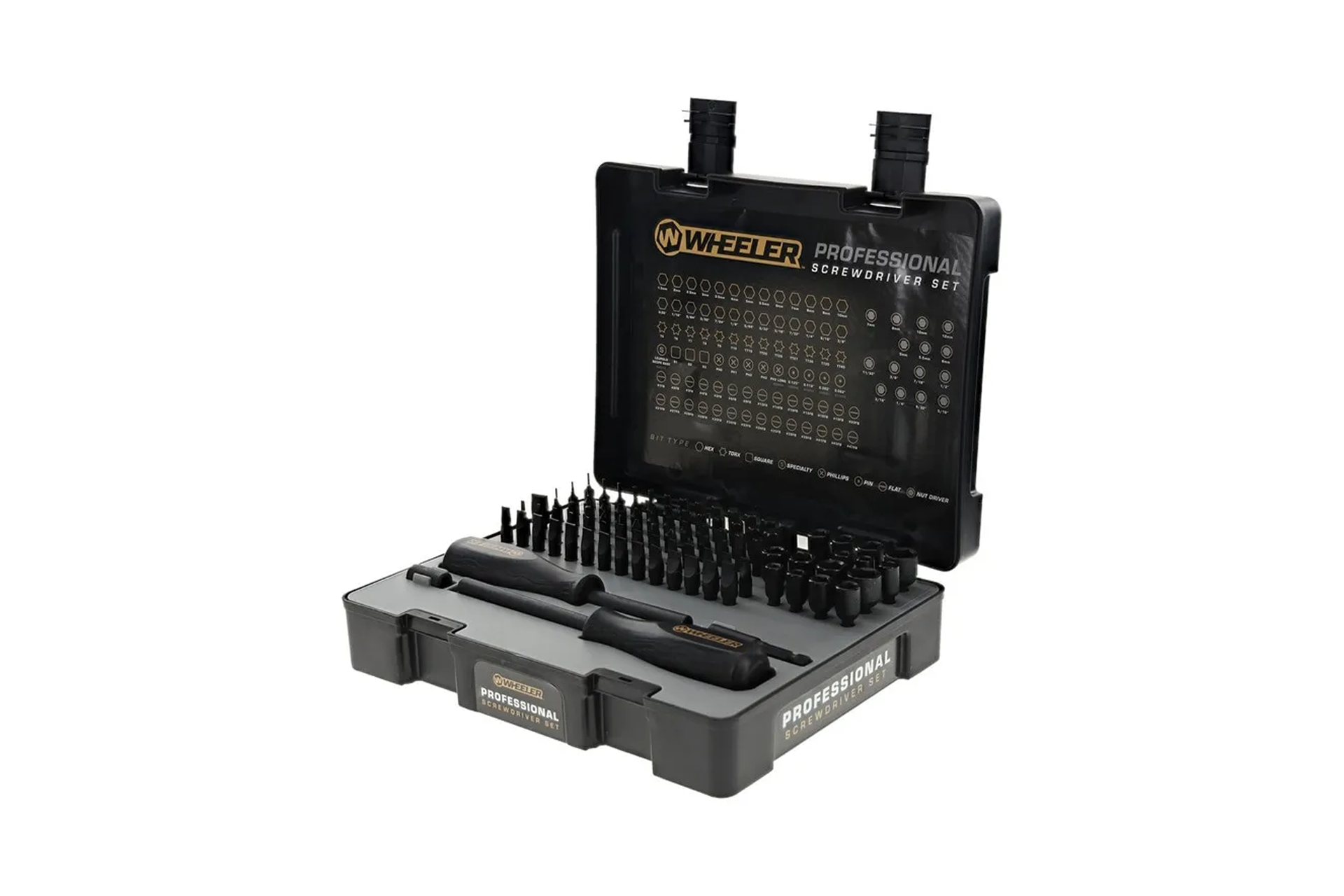 Wheeler 100 Piece Professional Screwdriver Set