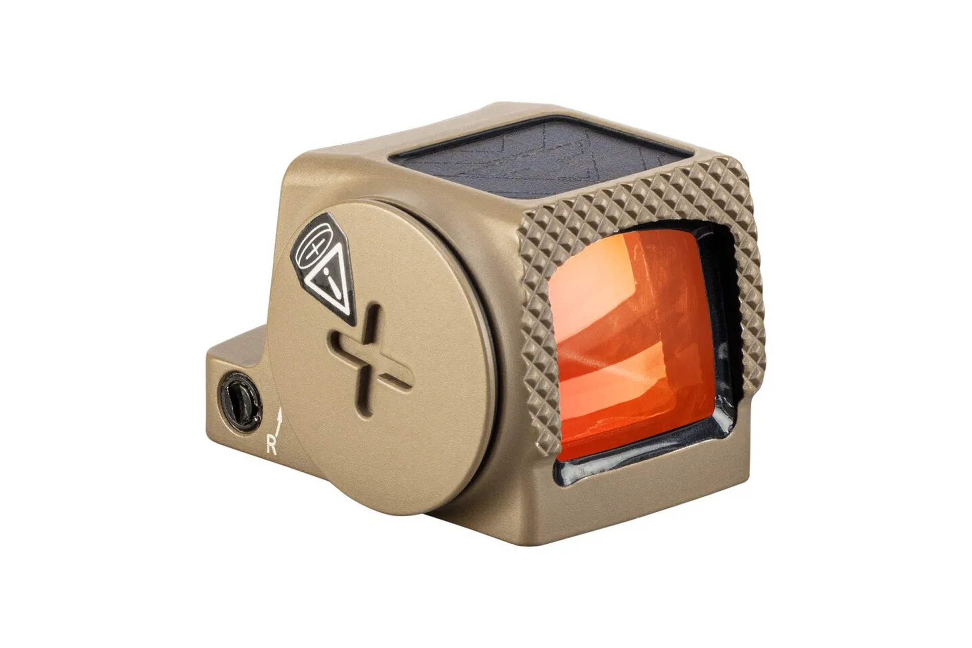 Vortex Defender-CCW Enclosed Solar Micro Red Dot - Tan