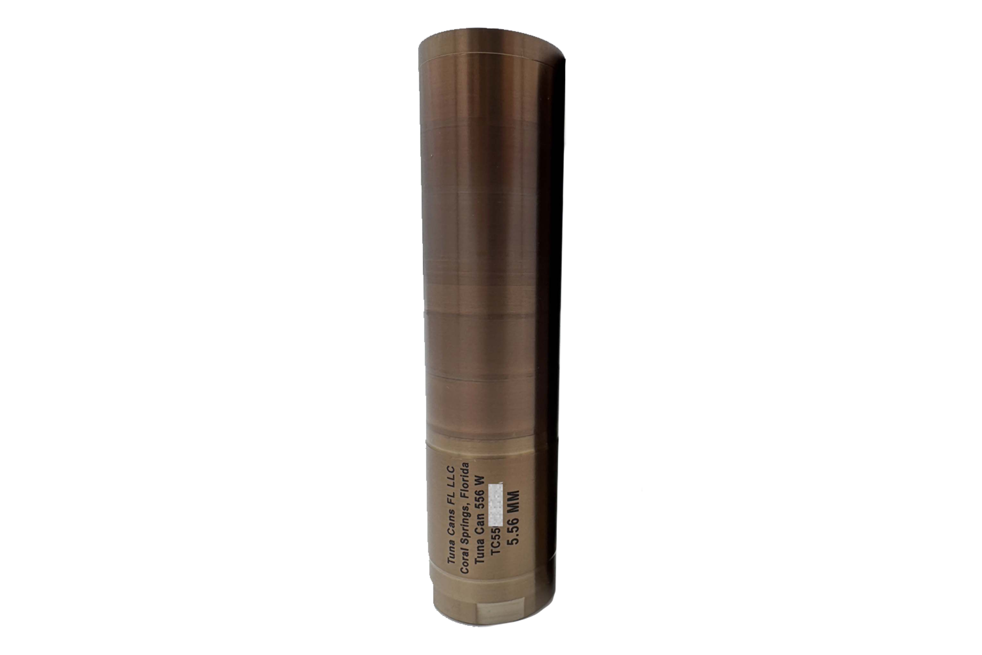 Tuna Can Welded Stainless Steel 5.56 Suppressor