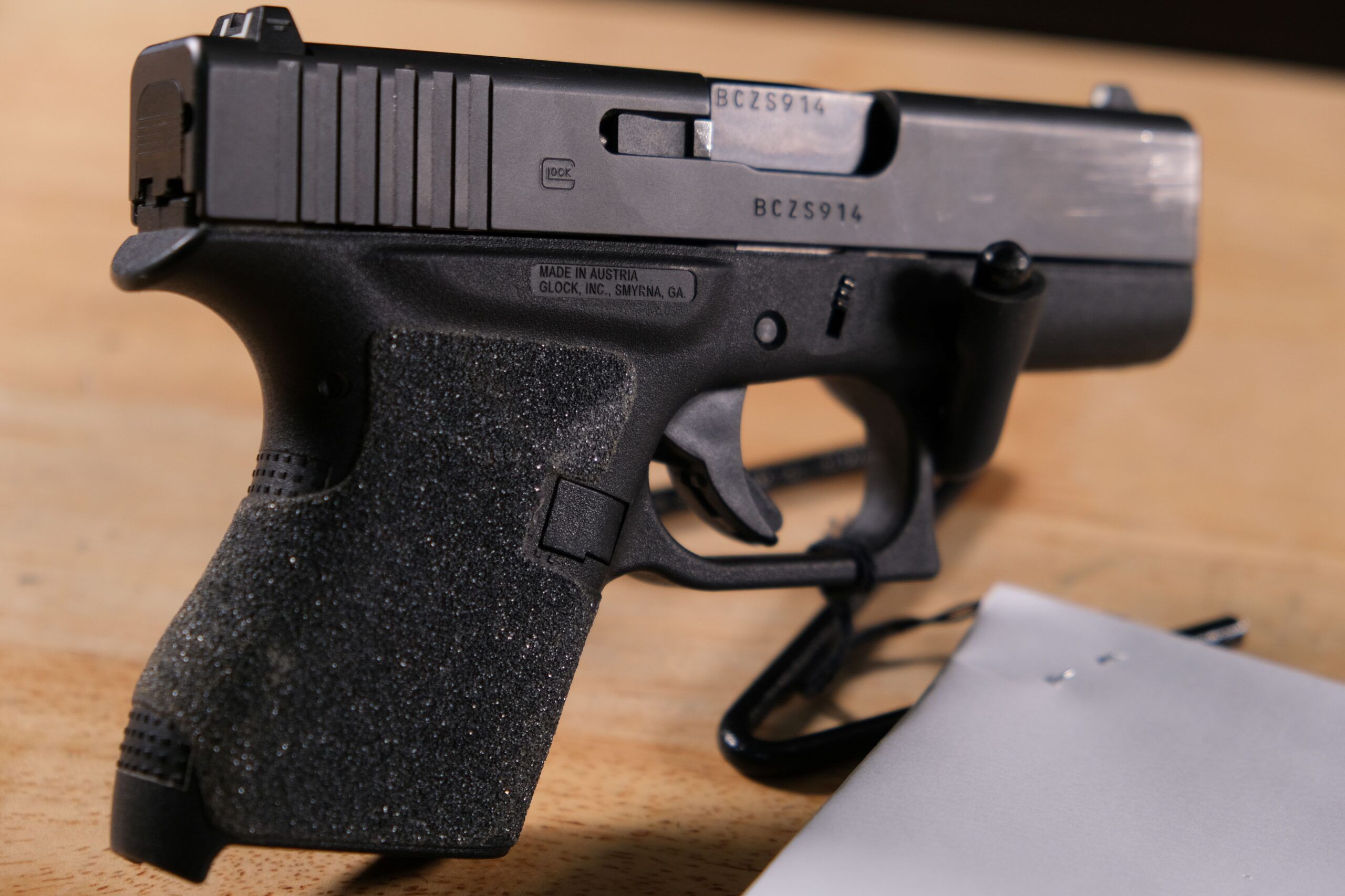 USED Glock 43, 9mm Semi-Auto Pistol 3.42'