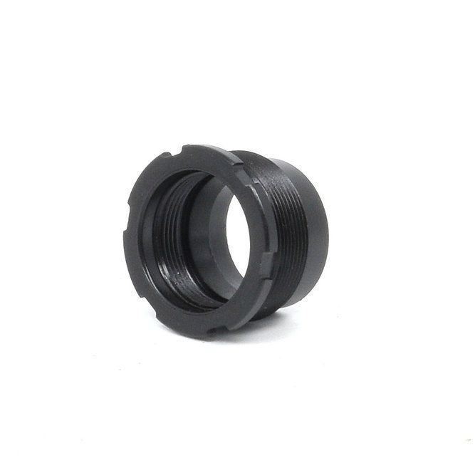 Wolfpack Armory Low-Profile Alpha Adapter Plan B 1.125x28 - Black Nitride