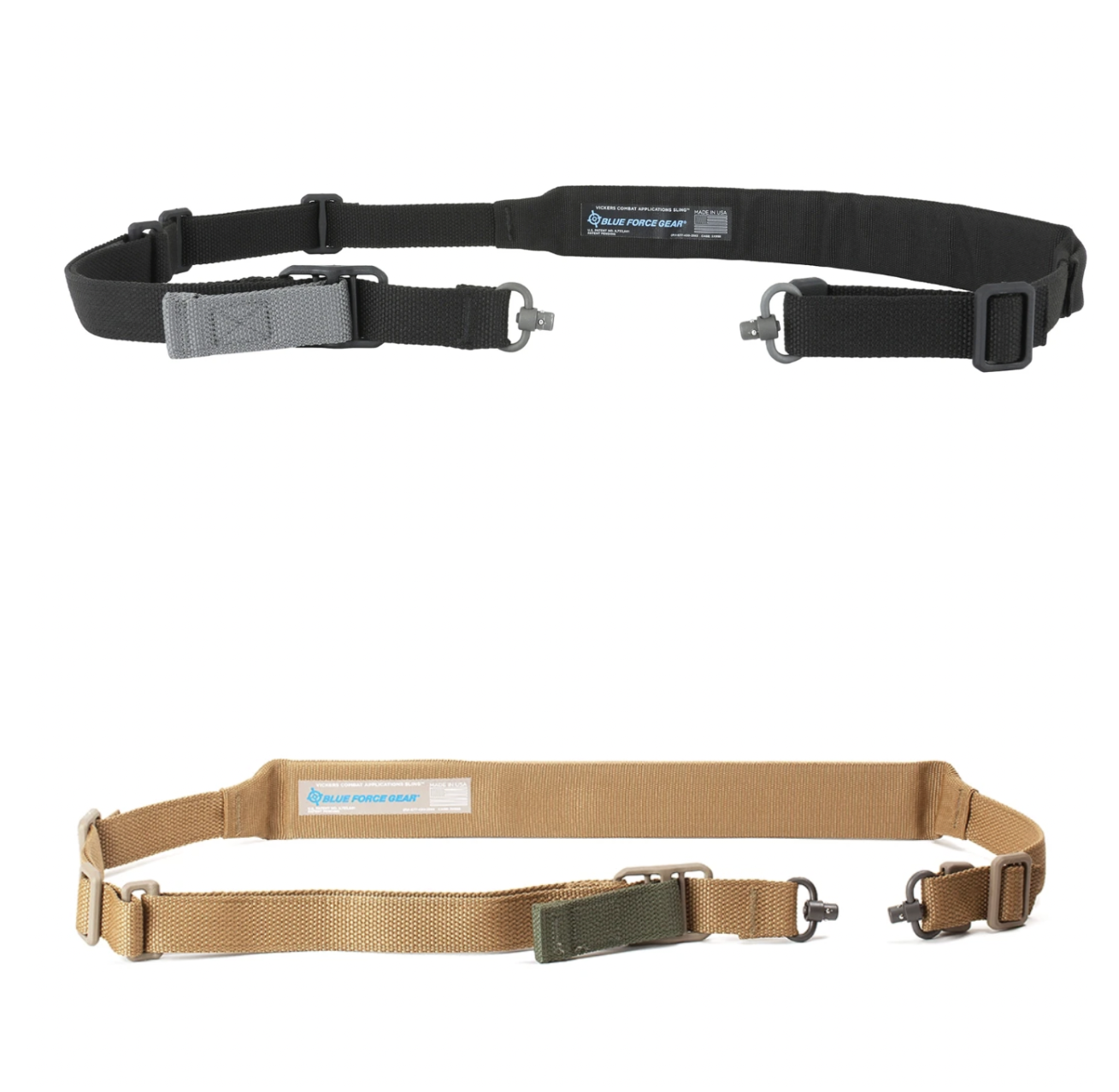 Blue Force Gear Vickers 221 Padded 2-to-1 Push-Button Sling