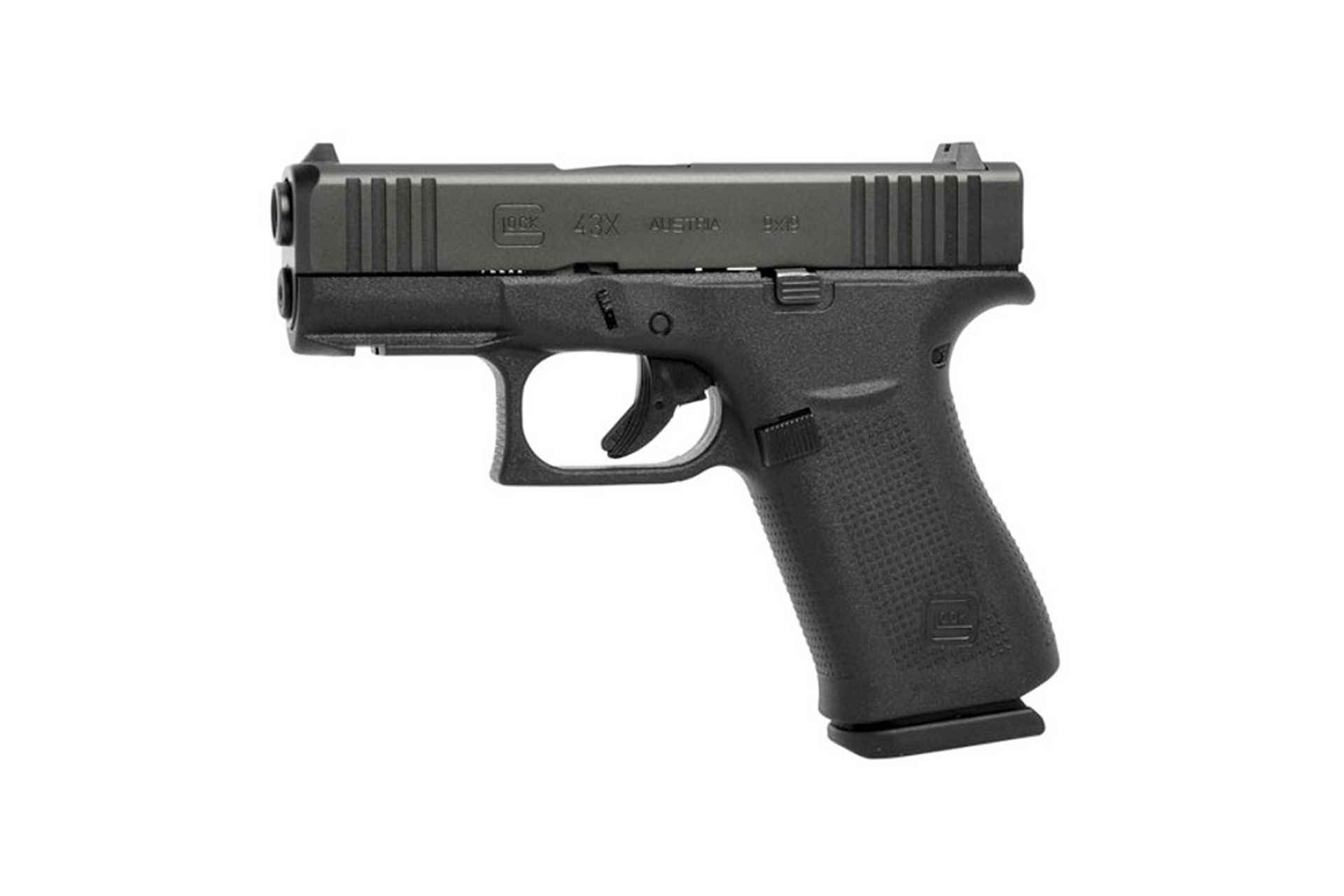 Glock 43X 9mm 3.41" 10rd Semi-Automatic California Compliant Pistol